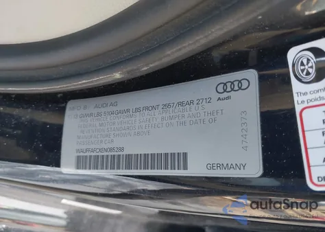 2014 Audi A6 2.0T Premium z USA, uszkodzony, nr VIN WAUFFAFCXEN085288